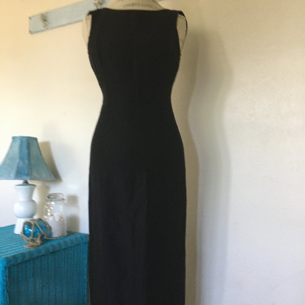 Ann Taylor Black Linen Midi SOLD!
